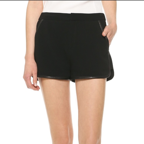 rag & bone Pants - Rag & Bone Black Dress Shorts